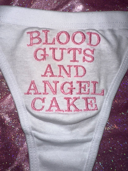 Blood Guts & Angel Cake Thong