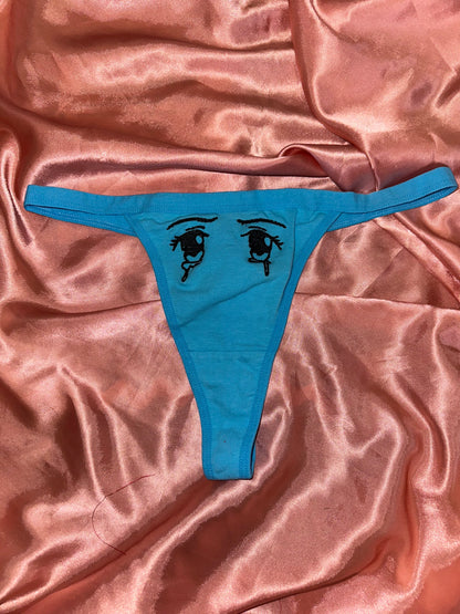 Crying Anime Eyes Thong