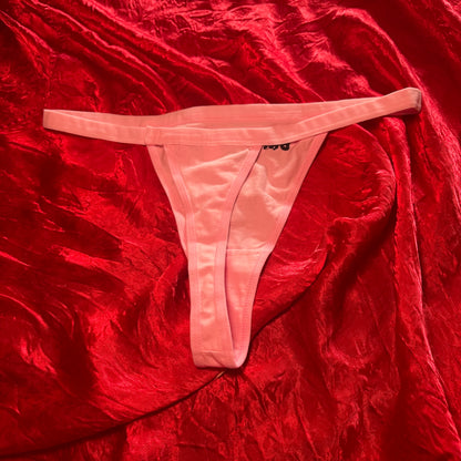 Bridesmaid Thong (XL) pink/black