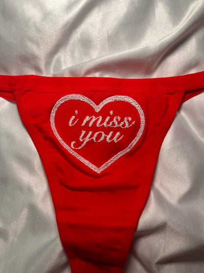 I miss you Thong