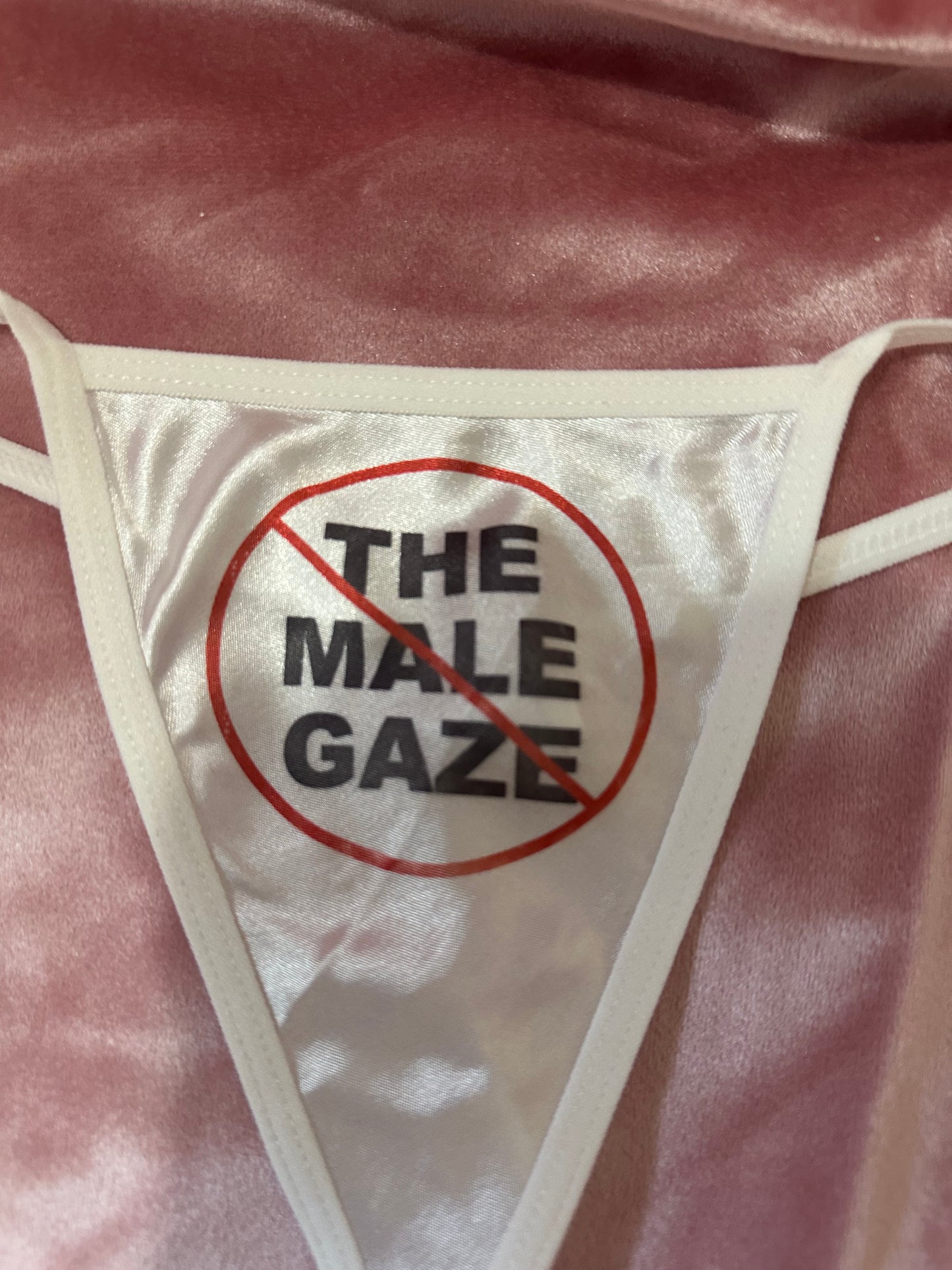 No Male Gaze String Thong (L)