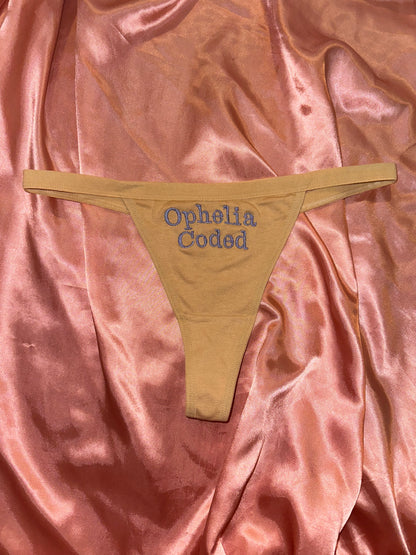 Ophelia Coded Thong