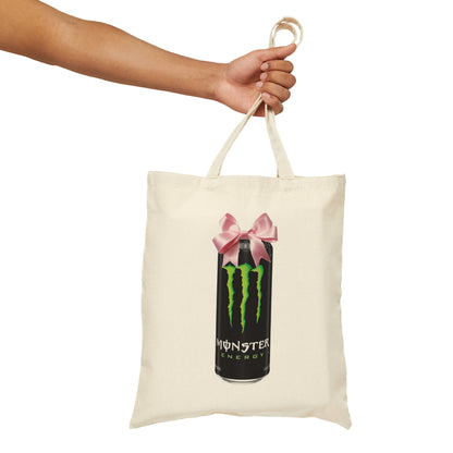 Monster Bow Tote Bag