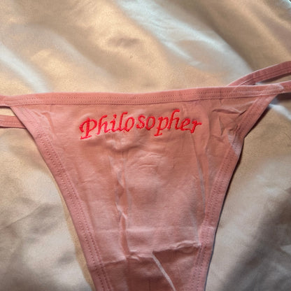 Philosopher Thong (M) pink/pink