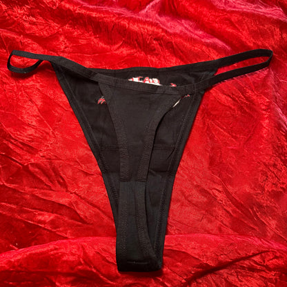 Gates of Hell Thong (S) black/red