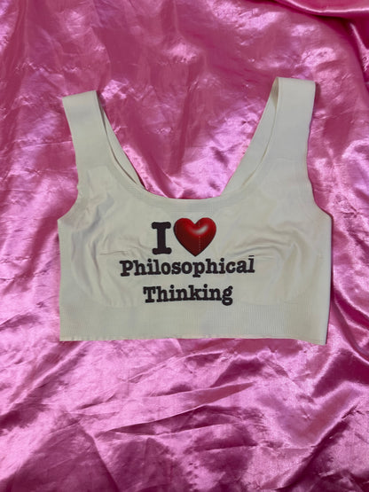 Philosophical Thinking Bra (S)