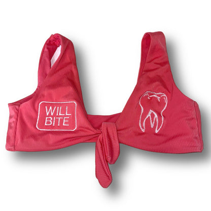 Tooth x Will Bite Bikini Top (L)