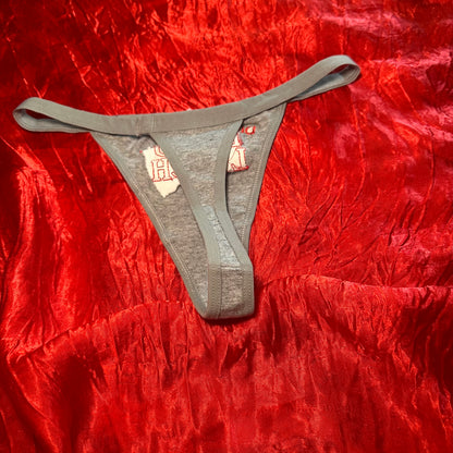 David Lynch Thong (XS) grey/red