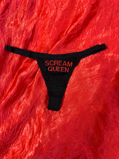 Scream Queen Thong