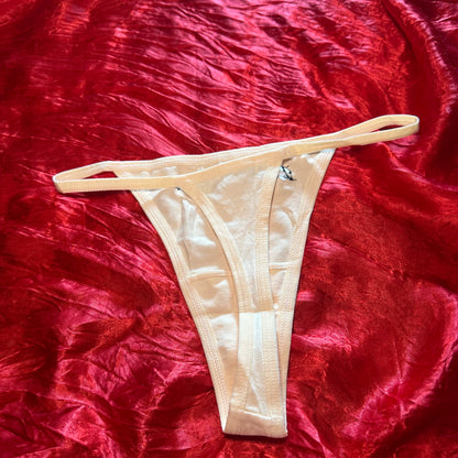Philosopher Thong (S) beige/black