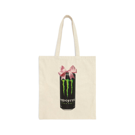 Monster Bow Tote Bag