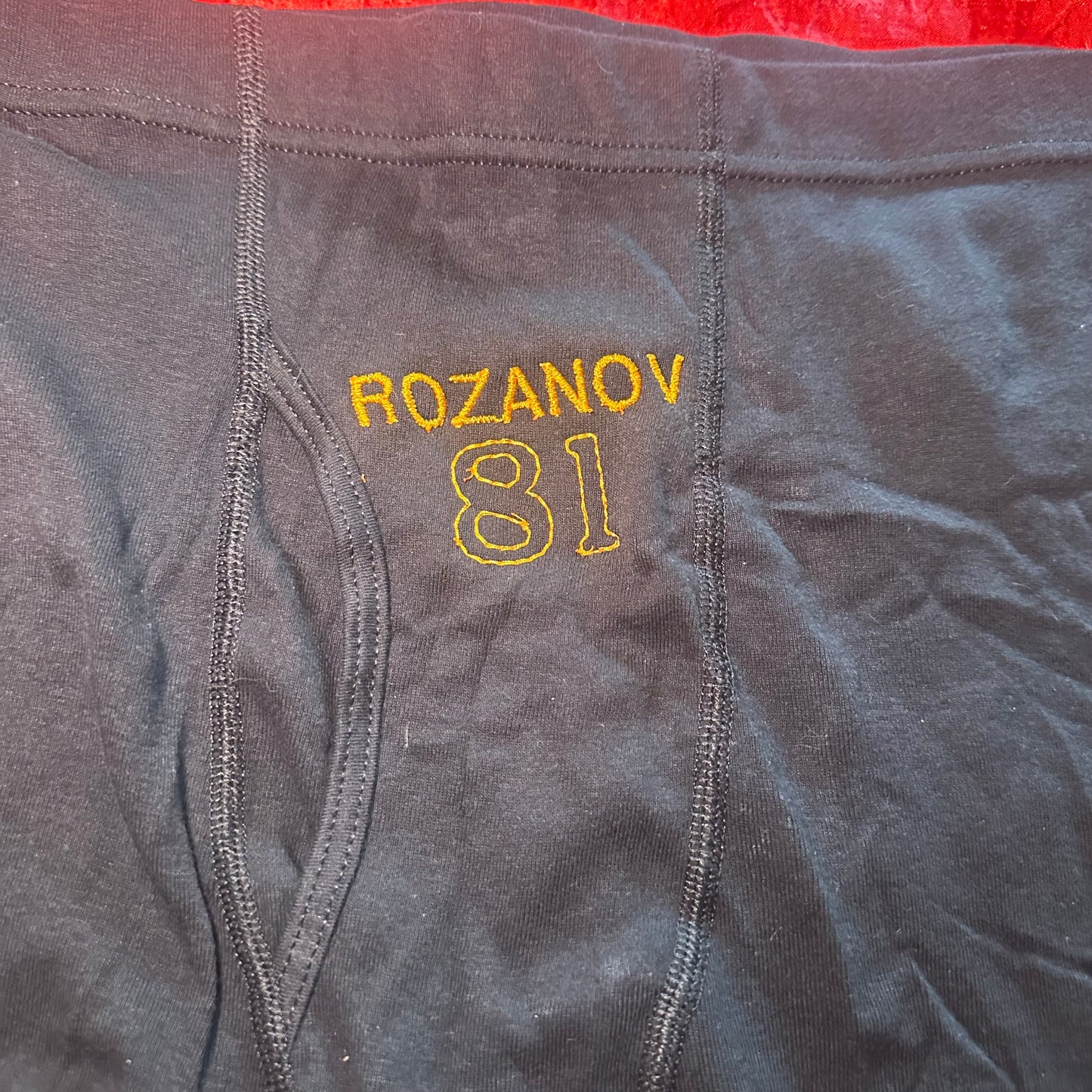 Rozanov Boxers (L) black/yellow