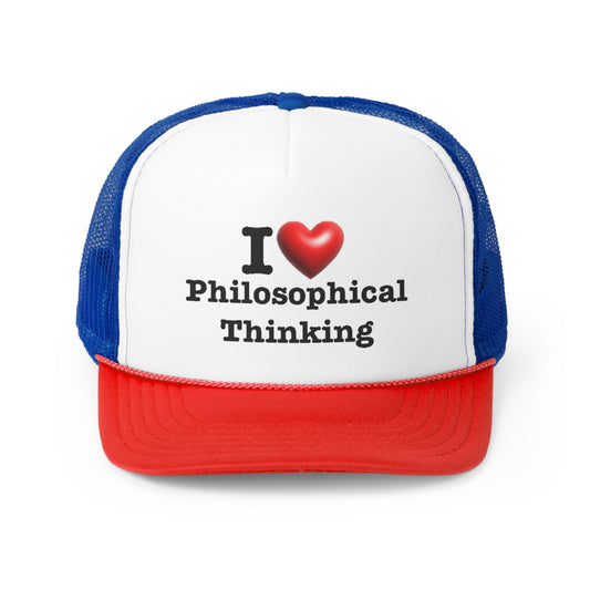 Philosophical Thinking Trucker Hat