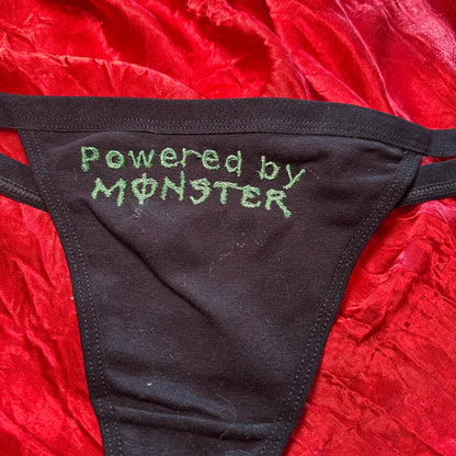 Monster Thong (XL) black/green