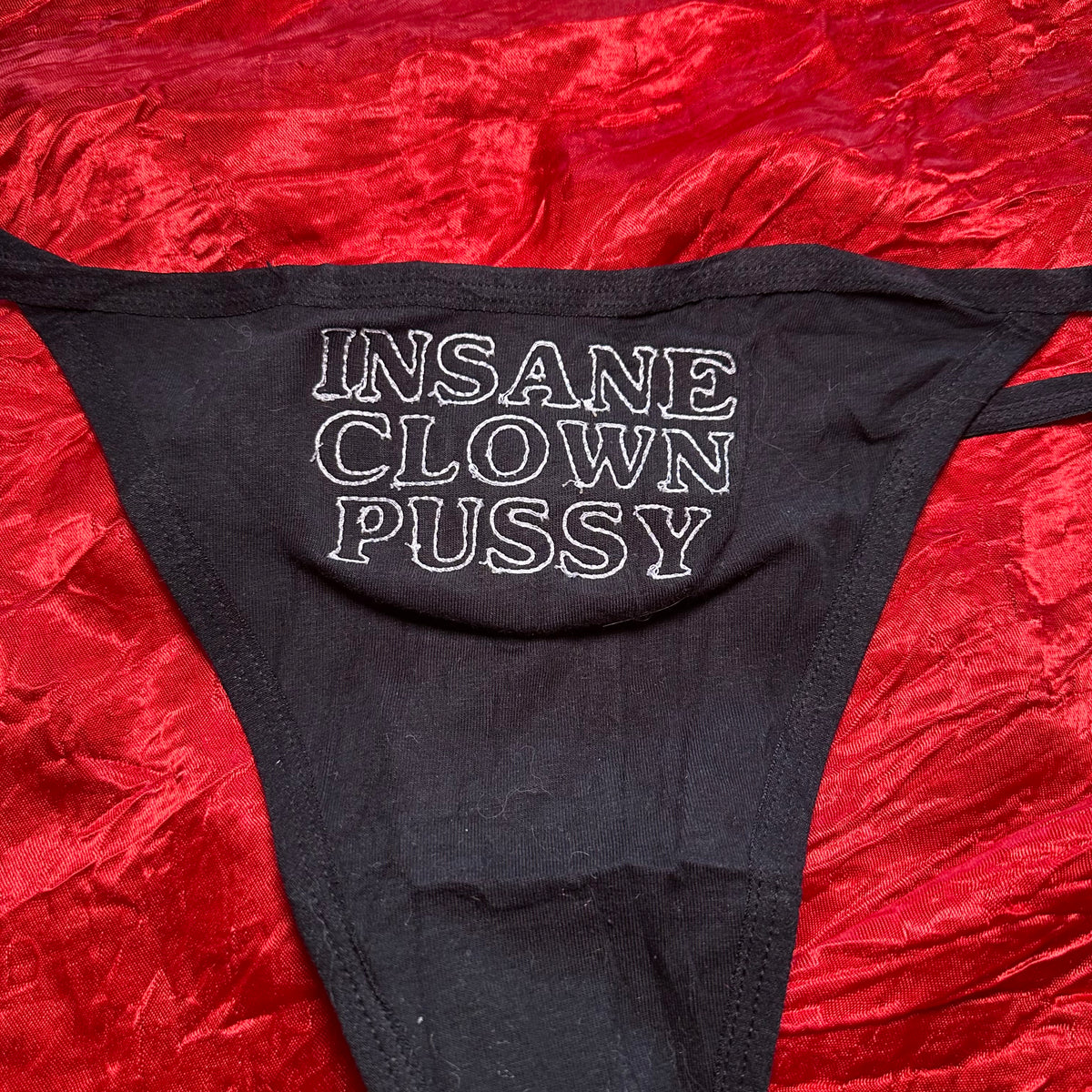 Insane Clown Pussy Thong (XXL) black/white