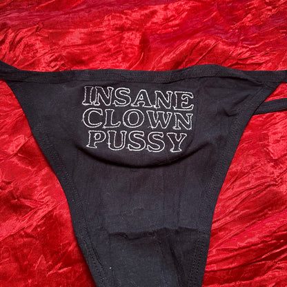Insane Clown Pussy Thong (XXL) black/white