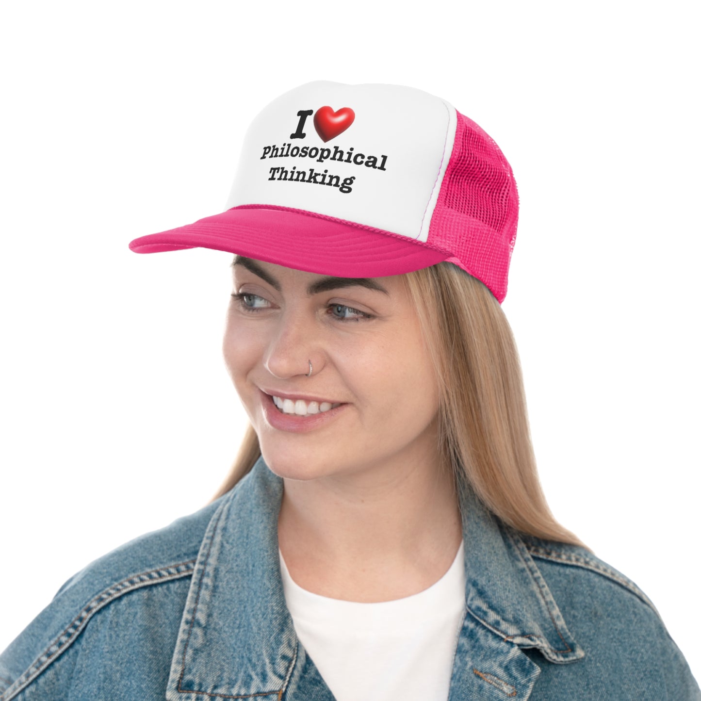 Philosophical Thinking Trucker Hat