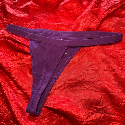 Feral Thong (M) purple/green