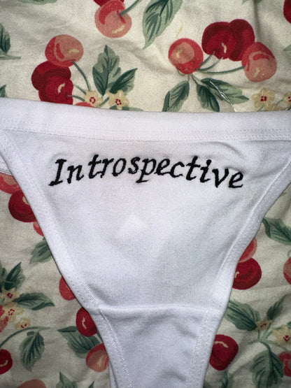 Introspective Thong