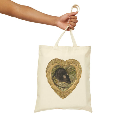 Rat Heart Tote Bag