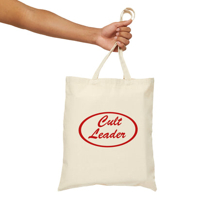 Cult Leader Cotton Canvas Tote Bag