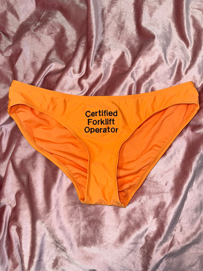 Forklift Operator Swimsuit Bottom (L)