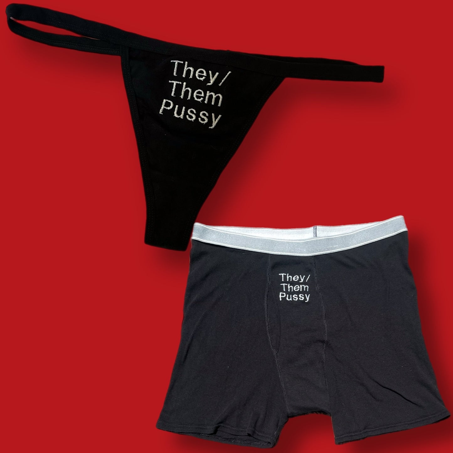 They/Them Pussy Underwear