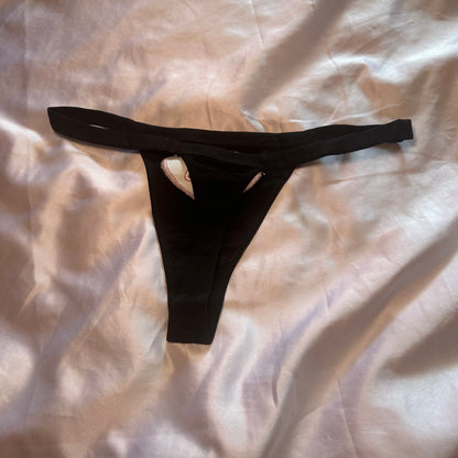 Dilfs Thong (M) black/pink