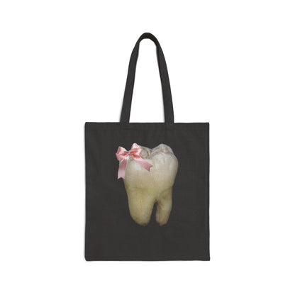 Tooth Bow Tote Bag