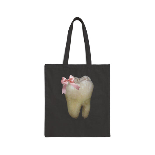 Tooth Bow Tote Bag