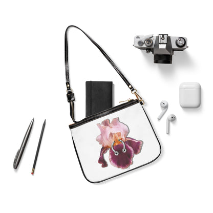 Pierced Iris Shoulder Bag