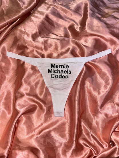 Marnie Coded Thong