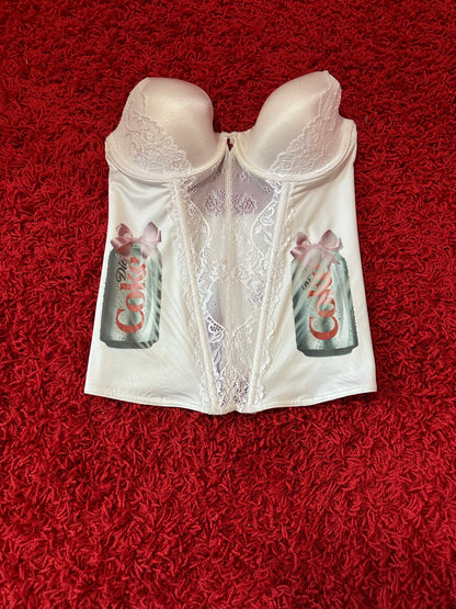 Diet Coke Corset Top (S)