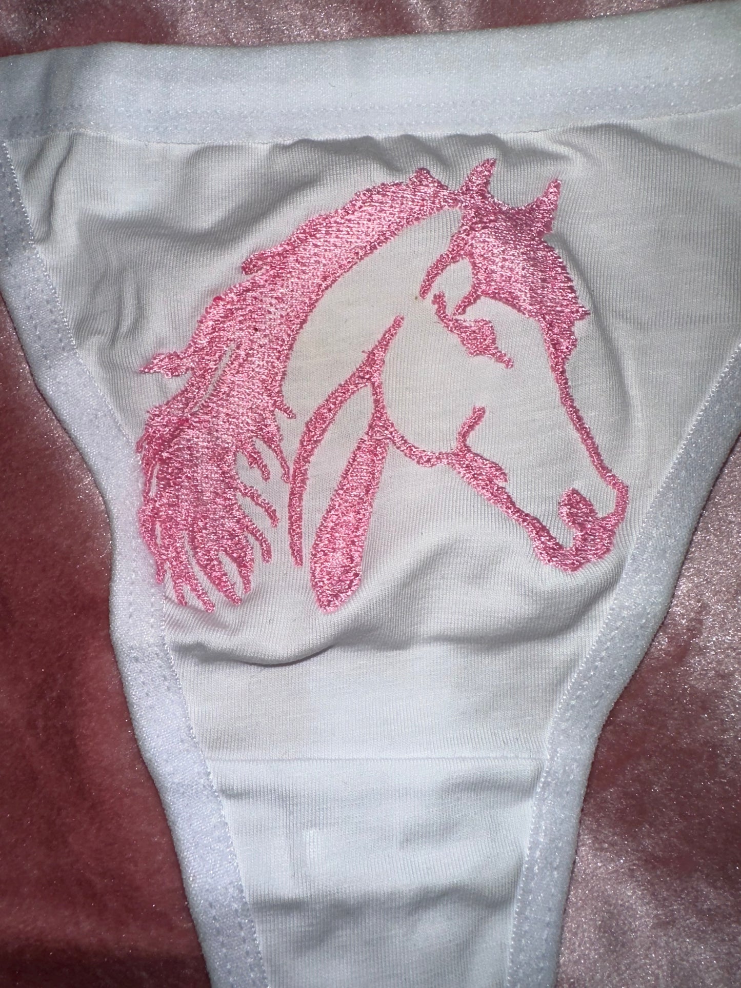 The Pink Pony Thong