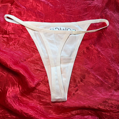 Cowgirl Thong (S) beige/brown