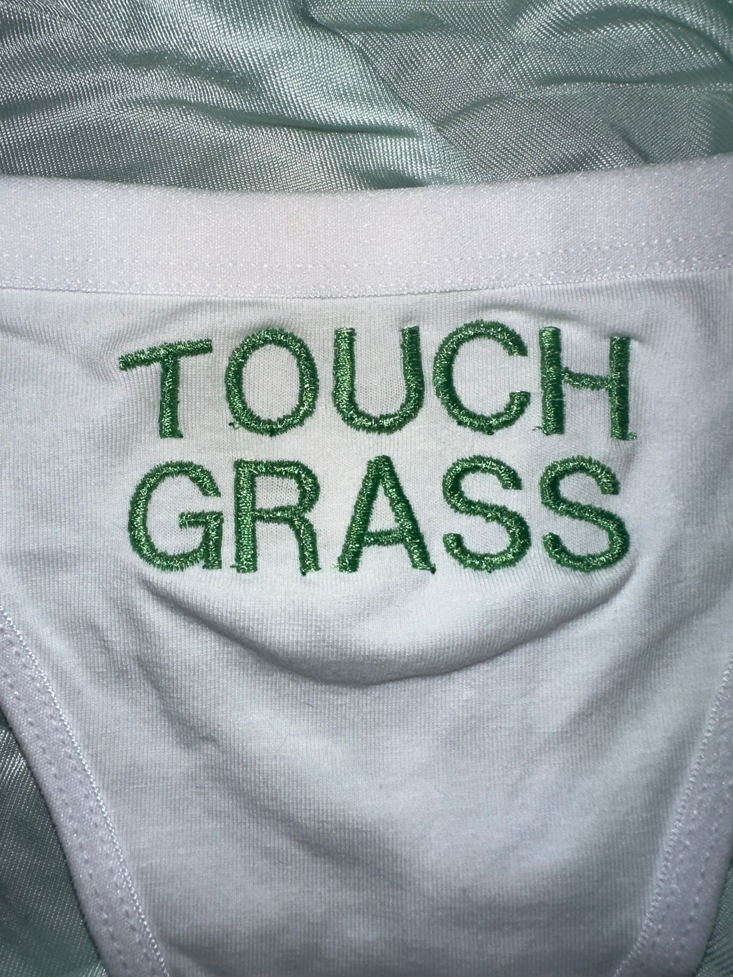 Touch Grass Thong