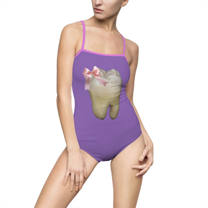 Tooth Bow Swimsuit