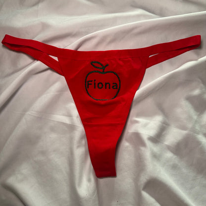 Fiona Apple Thong (XL) red/green