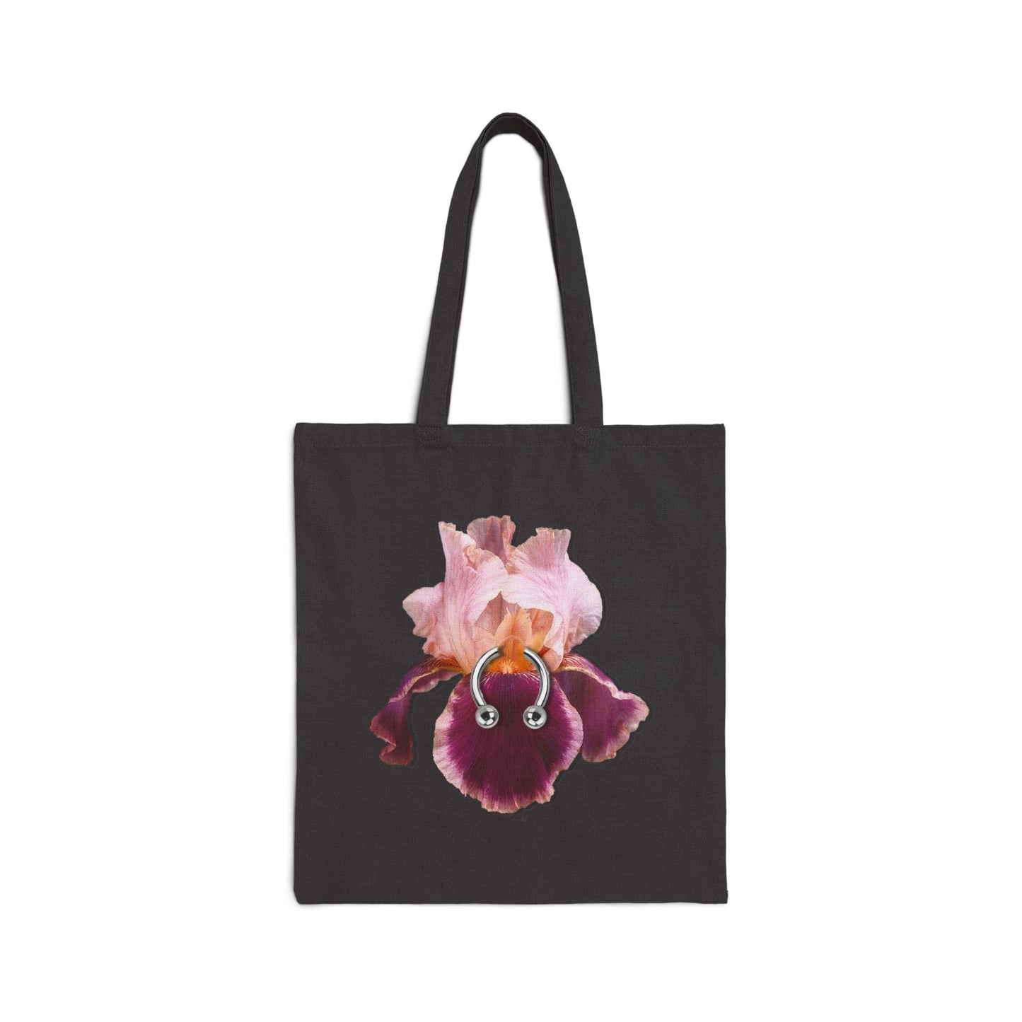 Pierced Iris Tote Bag