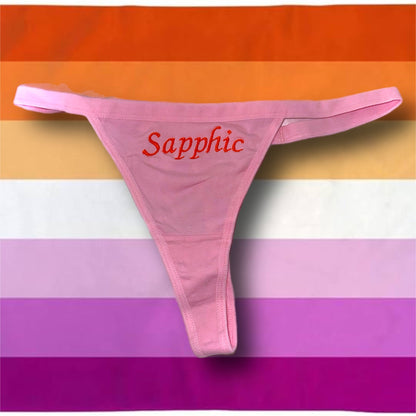 Sapphic Thong