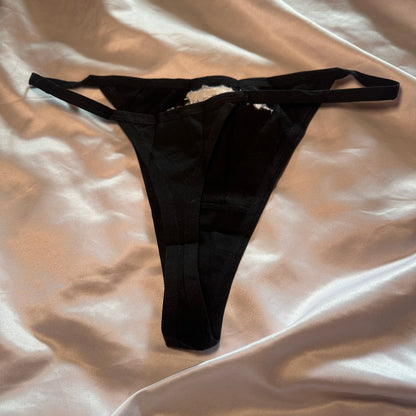 Philosopher Thong (L) black/white