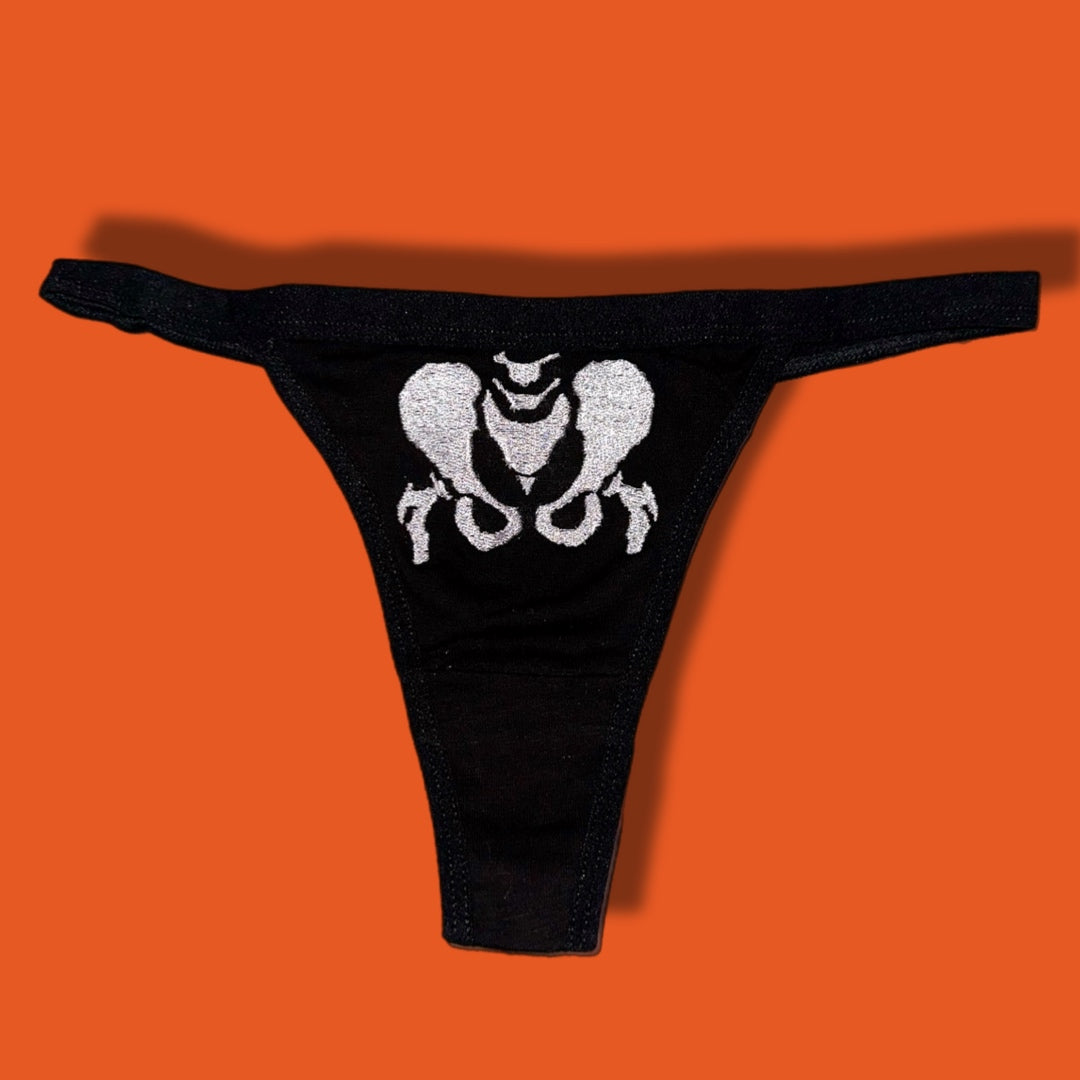 Skeleton Bones Thong