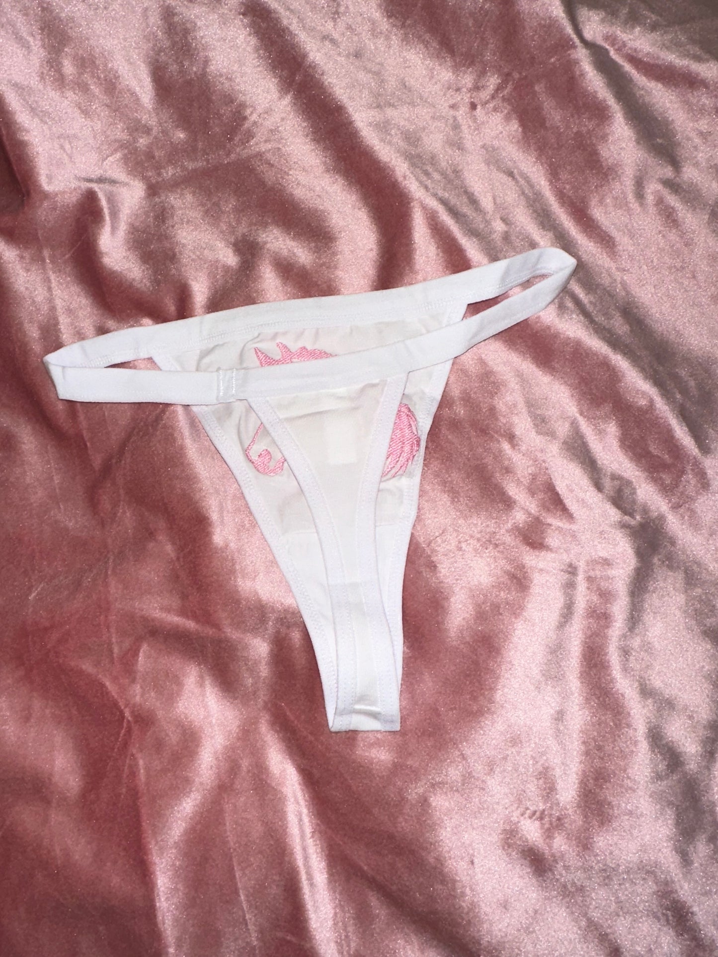 The Pink Pony Thong