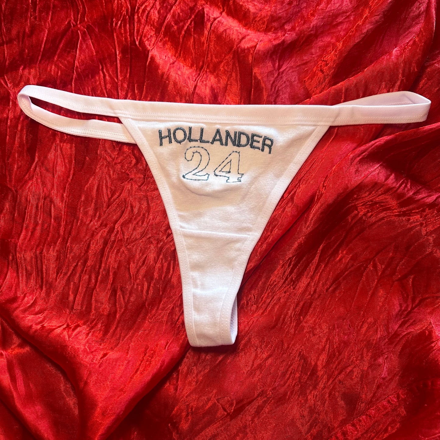 Hollander Thong (S) white/blue