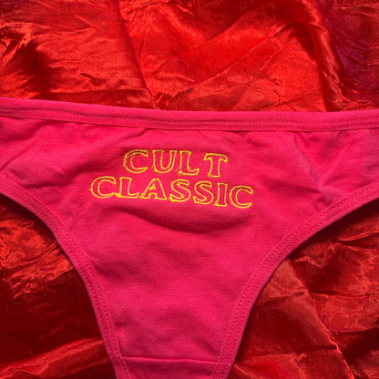 Cult Classic Pantie Thong (L) pink/green
