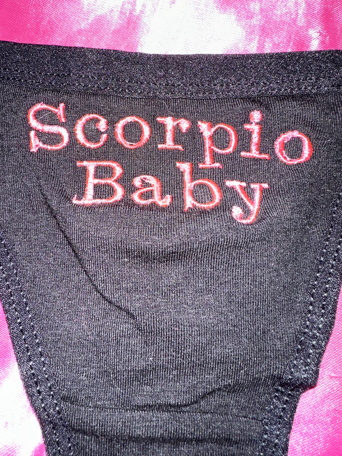 Zodiac Sign Baby Thong