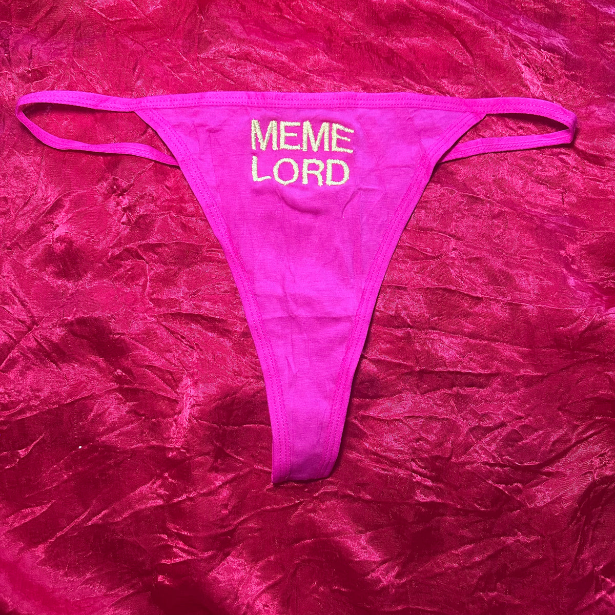 Meme Lord Thong (L) pink/green