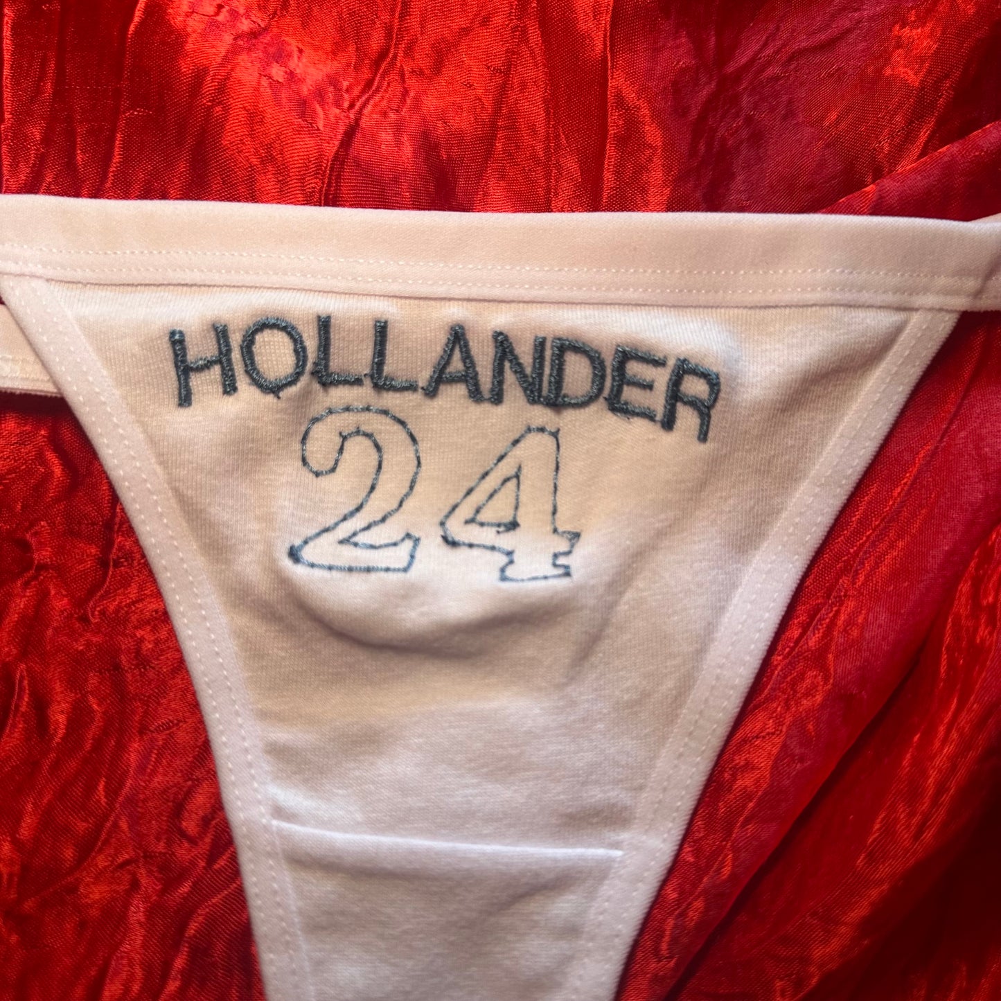 Hollander Thong (S) white/blue
