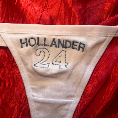 Hollander Thong (S) white/blue