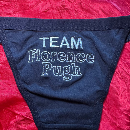 Florence Pugh Thong (M) black/white